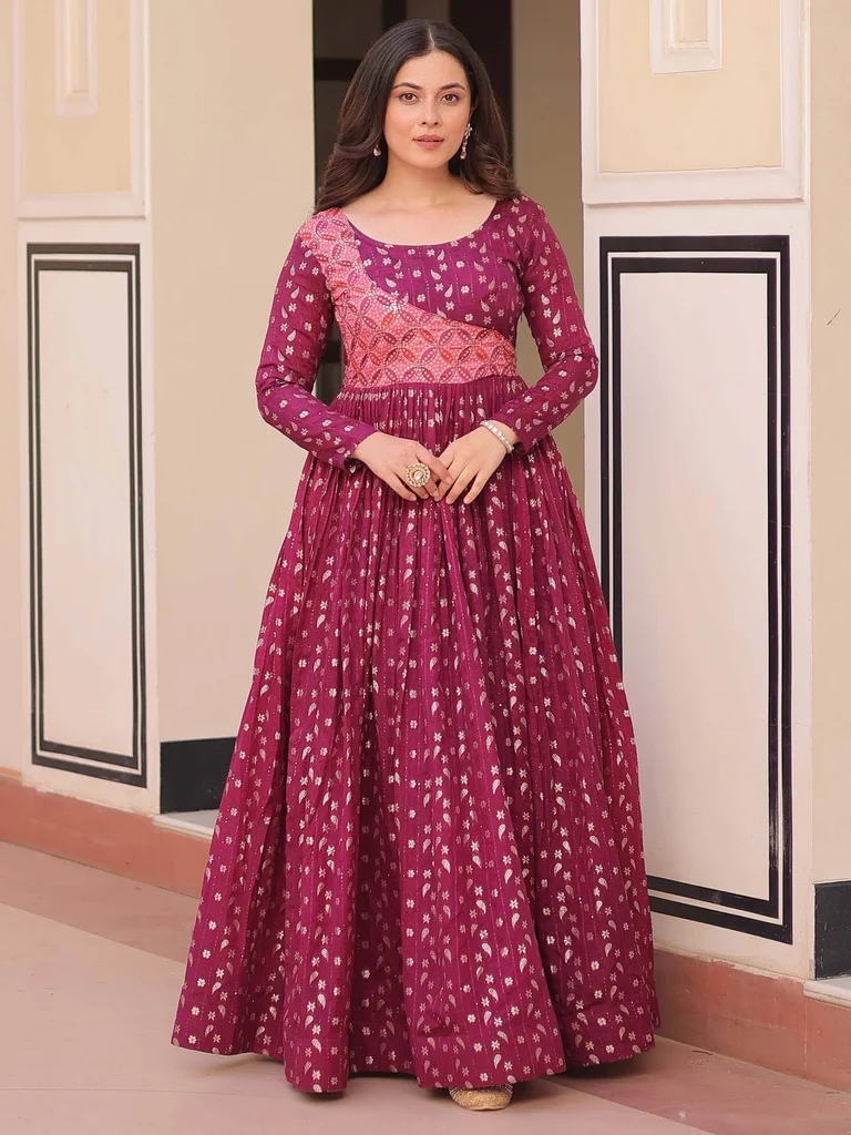 Elegant Designer Wear Gown